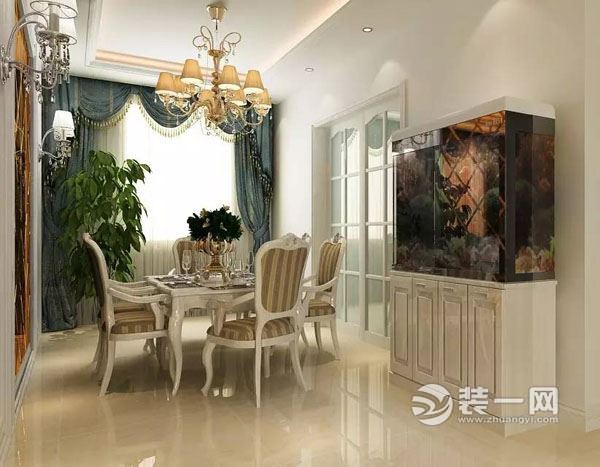 高雅欧式不俗气 合肥翡翠府邸131平米装修效果图