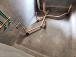 北领颐园110平在建工地